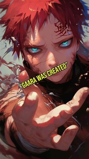 Why Gaara Became a Monster 💔 | Naruto Fact #animeshorts#naruto#narutoshippuden#gaara#uzamakinaruto