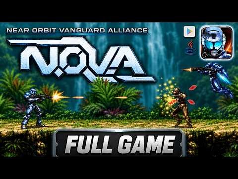N.O.V.A: Java Edition (2D) | Full Game/Walkthrough, No Commentary (Android/J2ME)