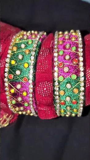 Beautiful Thread Bangles Making Tutorial | Easy Silk Thread Bangles | Handmade Jewellery Craft