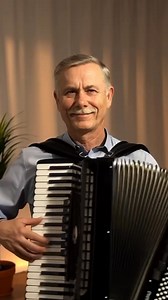 Accordion 🎹 Music from Facebook library. AI generated video | Franciszek Korecki