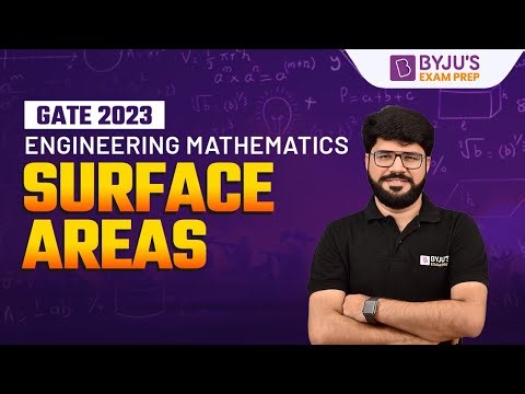 Surface Areas for GATE 2023 Engineering Mathematics | GATE 2023 Exam | Concepts With Questions