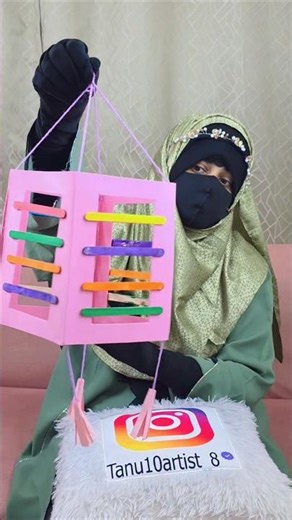 lantern making diy idea/ Lantern Craft idea for living room #ytshorts #craftidea #diy #youtubeshorts