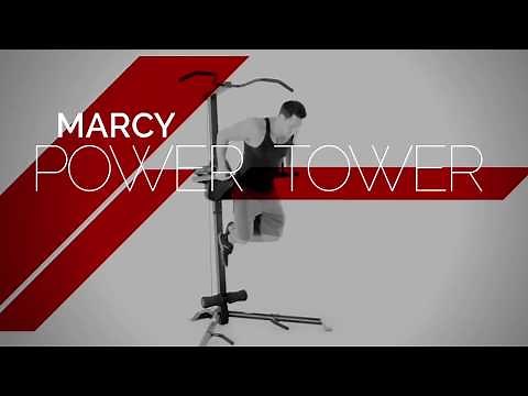 Marcy TC 3508 Deluxe Corner Power Tower Workout Demonstration