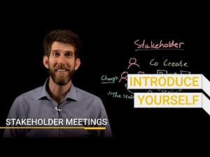 How To Introduce Yourself As An Expert In A Stakeholder Meeting