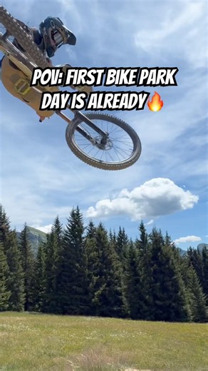 Bike park jumps are the best‼️ #mtb #jump #bikepark #downhill #freeride #morzine #shorts #subscribe