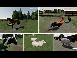 Farm Animals Names and Sounds | Farming Simulator | Faming in FS19