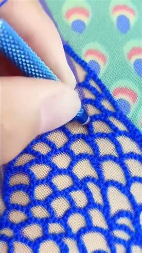 This Blue Thread Art Is Mesmerizing!