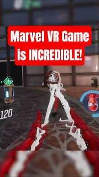 Marvel VR Game is INCREDIBLE #vr #marvel #gaming #virtualreality #deadpool #wolverine #spiderman