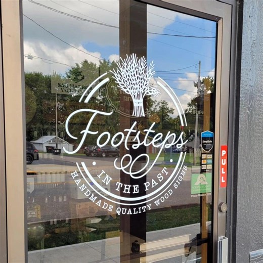 Custom Business Logo Decal: Weatherproof Window Door Sign - Etsy