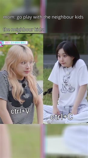 NMIXX being the "neighbor's kids" 😭 #Shorts #NMIXX #Kyujin #Jiwoo #Haewon