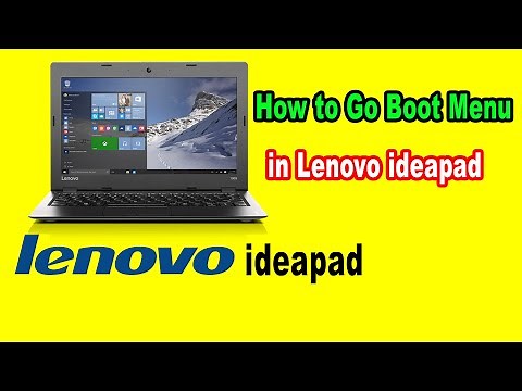 How to Enter Bios and Boot Menu in Lenovo Ideapad 100 Laptop | Easy Way To Install Windows 7.8.10 |