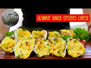 Ultimate Baked Oysters Cheese in a Clay Oven in the Forest | cooking in the forest | forestkitchen