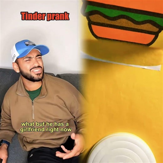 TINDER PRANK ON HUSBAND…💀#funnyvideos