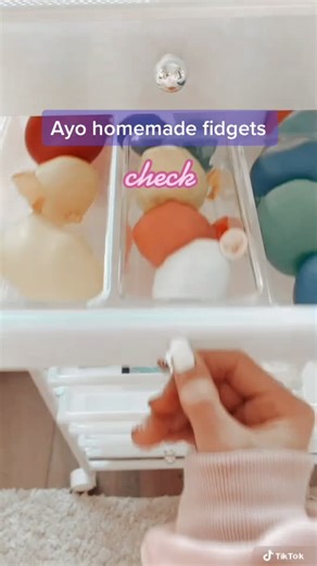 Homemade fidgets CHECK!🤪✨ #duet #fyp #fidgets #diy #voiceeffects | homemade fidget toys