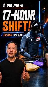 Figure AI Robot Works 17 Hour Shift!