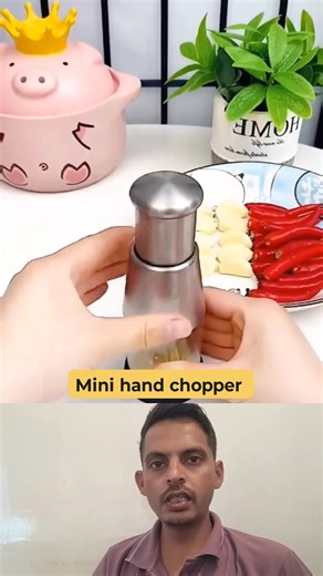 Mini hand chopper #reelsfbシ #viralreelschallenge #kitchenhacks #kitchendesign #kitchengadgets #kitchen #kitchentips #KitchenEssentials #kitchentools | Loading Creativity