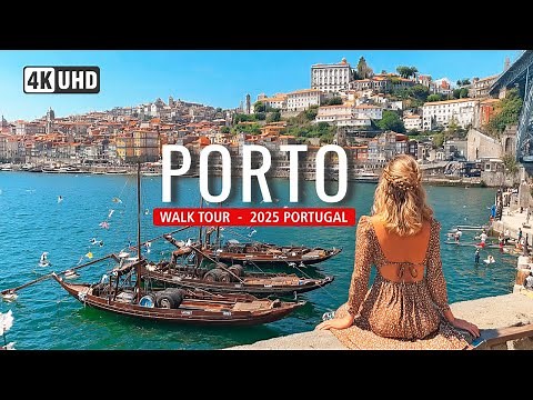 PORTO Walking Tour 🇵🇹 🍷 | Porto Streets, River Views & City Vibes!