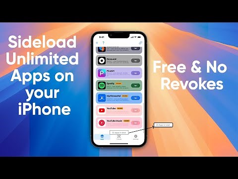 🔥 How to Sideload UNLIMITED Apps on iPhone (FREE) | No Jailbreak Required