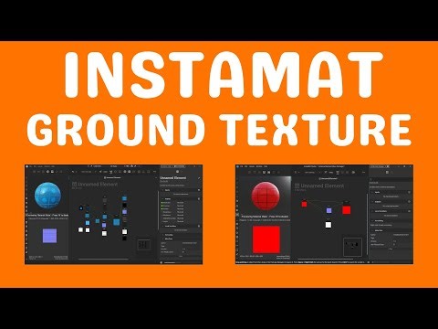 InstaMAT element graph ground texture