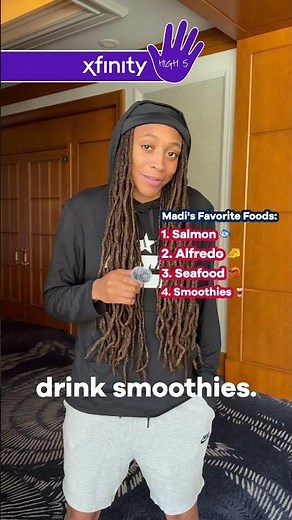 Xfinity Quick Five | Madi's Five Favorite Foods