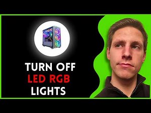 How To Turn Off LED Lights on PC RGB Disable Guide (2026 Fix)