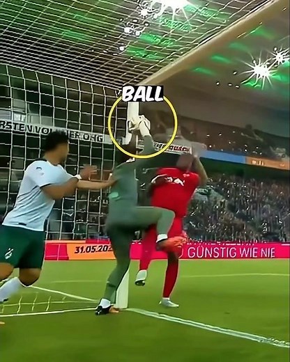 When The Defender Saves The Goalkeeper 🤯 #footballshorts