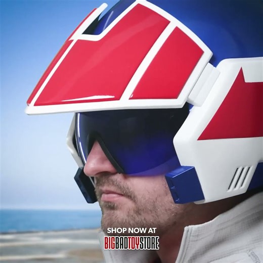 Robotech Veritech Helmet (Rick Hunter Ver.) 1/1 Scale Wearable Helmet