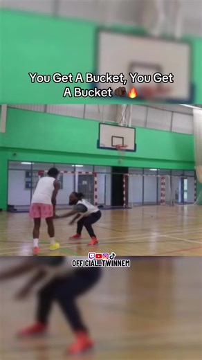 Everybody Gets A Bucket! 🙌🏿🔥 // On All Platforms: Official_Twinnem // #twinnemofficial #comedy #twins #basketball