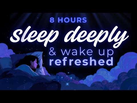 8 Hour Deep Sleep Hypnosis Meditation for Exhaustion, Fatigue, Burnout