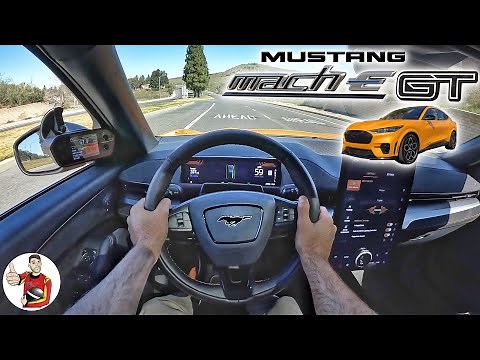 The Ford Mustang Mach-E GT is an Electric SUV with Soul (POV Drive Review)