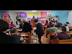 서창희강도사 특송 복음가수/장소 부천 횃불교회/주관오육부부흥사 협회 대표횡취임식 2025/1/6