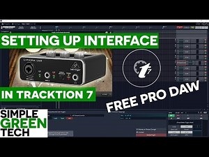 Behringer UM2 Setup in Tracktion 7