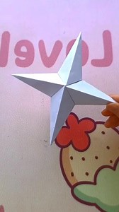 3D Paper Star #3dstar #papercraft #diyideas #creativecraft #starcraft #easycrafts #paperdecoration #homedecorideas #funwithpaper #craftprojects | paper craft