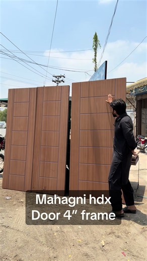 Mahagni HDX Door 4” Frame solid fiber door overview