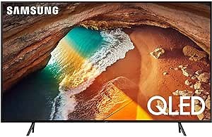 Samsung QN55Q60RAFXZA Flat 55'' QLED 4K Q60 Series (2019) Ultra HD Smart TV with HDR and Alexa Compatibility