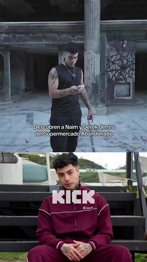Descubren a Naim y Derek dentro del Supermercado Abandonado #naimdarrechi #derek #clipsdekick #paratiiii