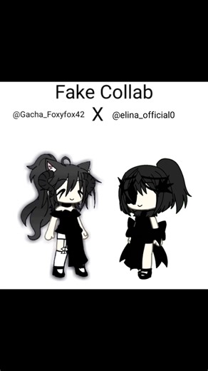 fake collab #gacha #gachalife