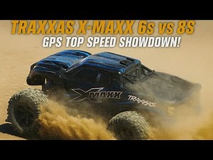 Traxxas X-Maxx 6S vs 8S – GPS Top Speed Showdown!