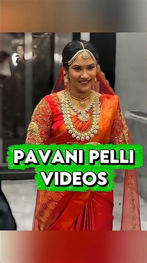 Pavani Marriage Videos Posted 😍 Jaya Ammulu Marriage Series Trending