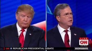 You never said that, Donald J. Trump? That’s interesting… | Jeb Bush