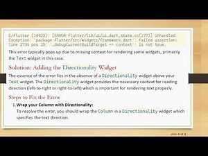 Fixing LateInitializationError in Your Flutter App