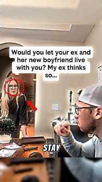 Cheater think it’s normal to stay at ex’s place with bf