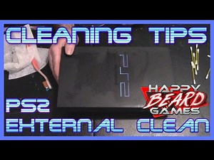 External PlayStation 2 Console Cleaning