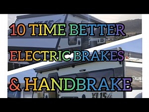 HOW TO ADJUST BRAKES ON CARAVANS AND GET ELECTRIC BRAKES /HANDBRAKE WORK 10 TIME BETTER!!! #brake