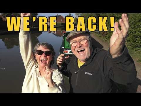 We’re Back! …and Got Stuck Turning the Boat 😬 | Narrowboat Life UK | Vlog 194