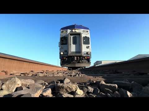 ACE Passenger Train Runs Over Camera