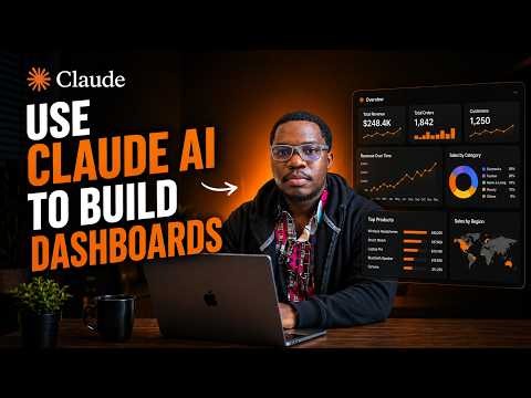 Claude AI Turned Messy Data Into Beautiful Dashboards