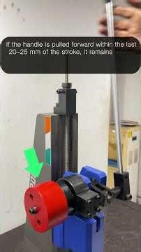 Toggle Press with Return Locking Mechanism | Industrial Press Machine Demo | Hammer Knock