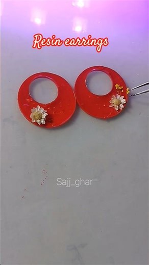 Customized Resin Earrings Order #diy #craft #resin #earrings #youtubeshorts #jewellery #order