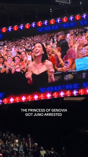 25K views · 192 reactions | Sabrina Carpenter arrested Anne Hathaway, aka the queen of Genovia at her show   via @concertin4k on TikTok | ZM | Facebook